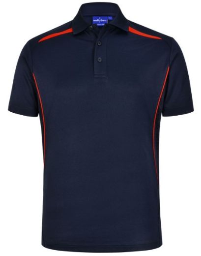 Picture of Winning Spirit Mens Sustainable Poly/Cotton Contrast Short Sleeve Polo Shirt