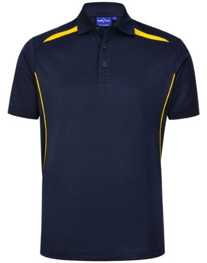 Picture of Winning Spirit Mens Sustainable Poly/Cotton Contrast Short Sleeve Polo Shirt