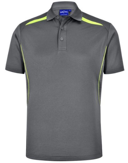 Picture of Winning Spirit Mens Sustainable Poly/Cotton Contrast Short Sleeve Polo Shirt