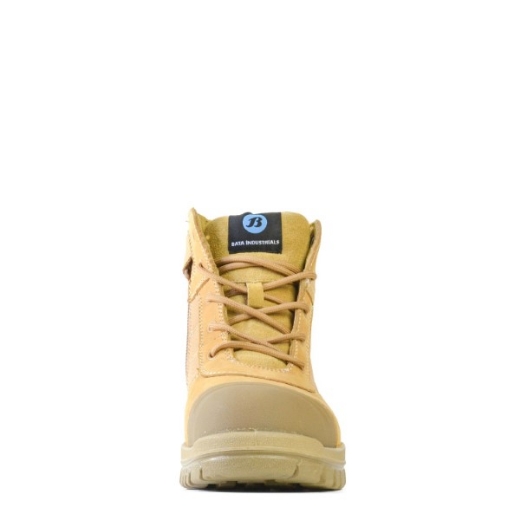Picture of Bata Zippy Zip Side Lace Up Boot Wheat