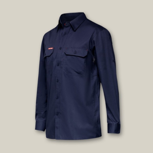 Picture of Hard Yakka Cotton Drill Ventilated Shirt Long Sleeve