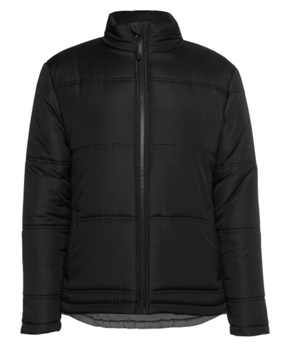 Picture of JB's Ladies Adventure Puffer Jacket Black/Grey