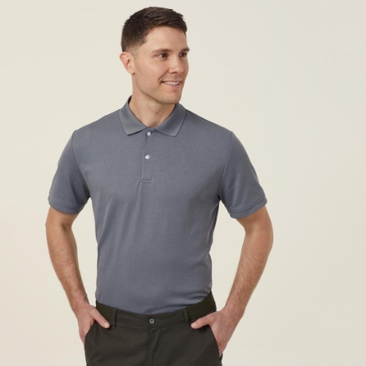 Picture of NNT Mens Anti-Bac Poly/Cotton Short Sleeve Polo
