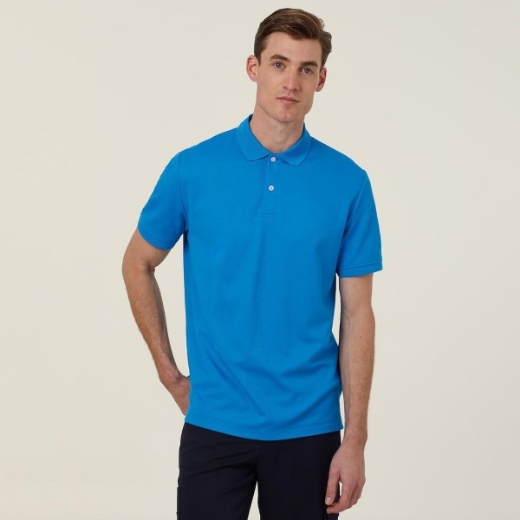 Picture of NNT Mens Anti-Bac Poly/Cotton Short Sleeve Polo
