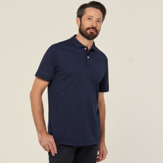 Picture of NNT Mens Anti-Bac Poly/Cotton Short Sleeve Polo