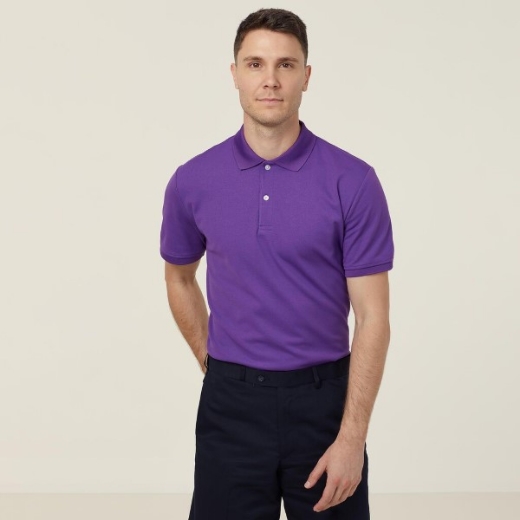 Picture of NNT Mens Anti-Bac Poly/Cotton Short Sleeve Polo
