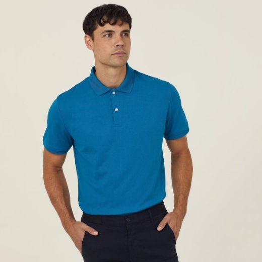 Picture of NNT Mens Anti-Bac Poly/Cotton Short Sleeve Polo