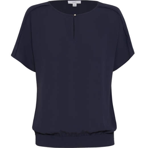 Picture of NNT Ladies Georgie Short Sleeve Rib Hem Top