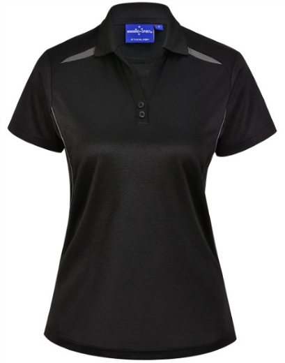 Picture of Winning Spirit Ladies Sustainable Poly/Cotton Contrast Short Sleeve Polo Shirt