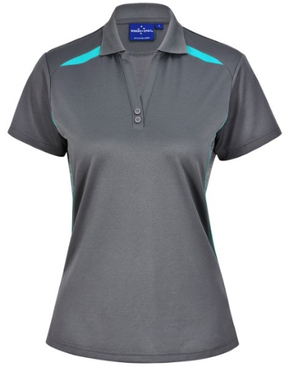 Picture of Winning Spirit Ladies Sustainable Poly/Cotton Contrast Short Sleeve Polo Shirt