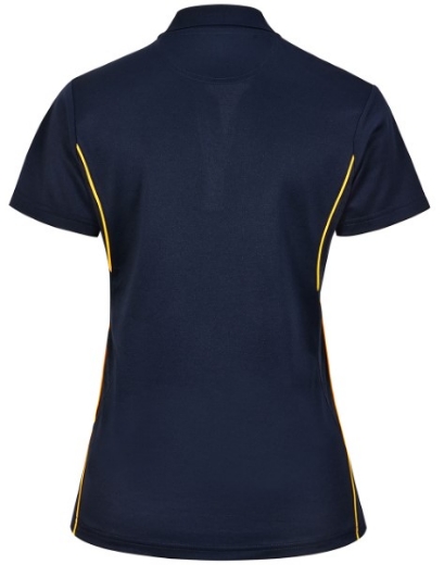 Picture of Winning Spirit Ladies Sustainable Poly/Cotton Contrast Short Sleeve Polo Shirt
