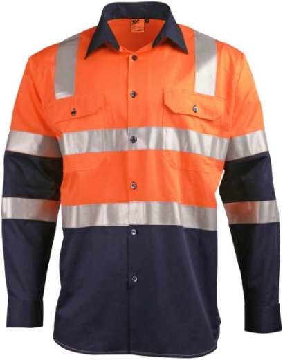 Picture of Winning Spirit Biomotion Day/Night Light Weight Safety Shirt with X Back Tape Configuration