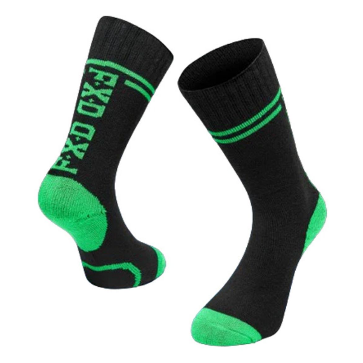 Picture of F.X.D Ladies Socks Bamboo 2 Pack Black One Size 5-8