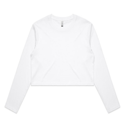 Picture of AS Colour Ladies Crop Long Sleeve Tee