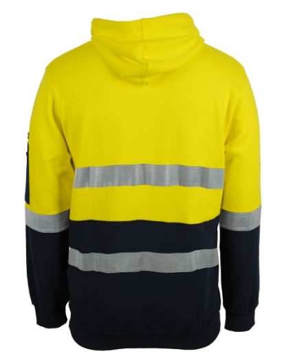 Picture of JB's Hi Vis (D + N) 310 Cotton Pull Over Hoodie