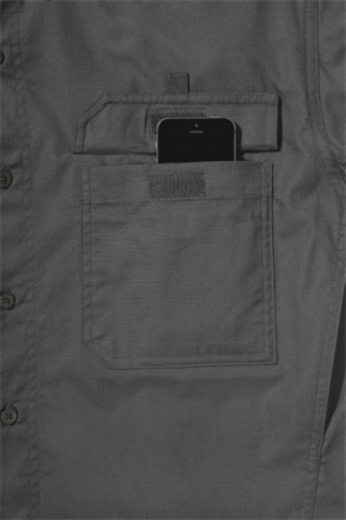 Picture of Bisley Mens X Airflow Long Sleeve Work Shirt 100% Cotton Ripstop