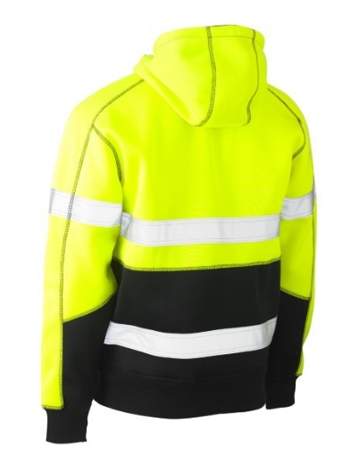 Picture of Bisley Fleece Pullover Hoodie with Reflective Tape