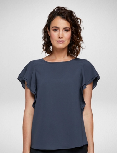 Picture of Corporate Reflections Ladies Amity Loose Fit Short Sleeve