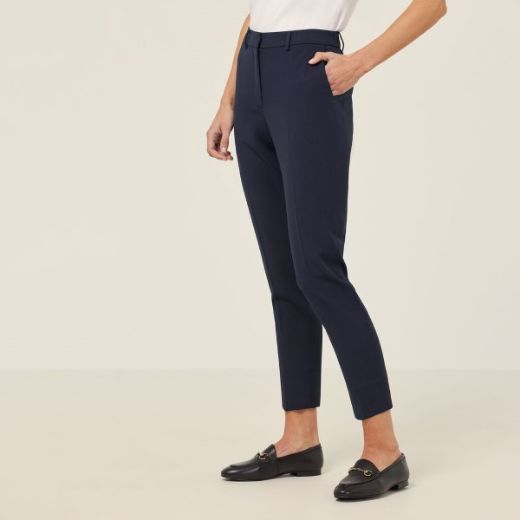 Picture of NNT Ladies Crepe Stretch High Waist Copped Pant