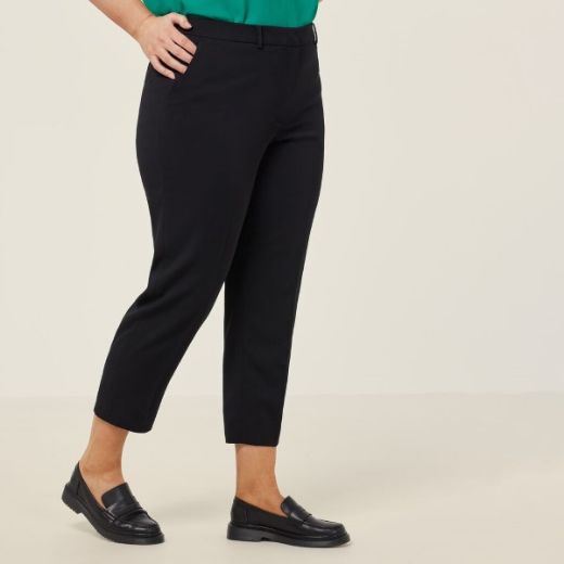 Picture of NNT Ladies Crepe Stretch High Waist Copped Pant