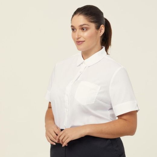 Picture of NNT Ladies Poplin Short Sleeve Shirt