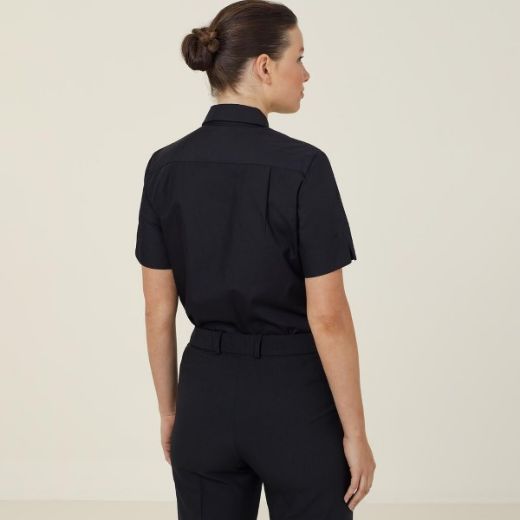 Picture of NNT Ladies Poplin Short Sleeve Shirt