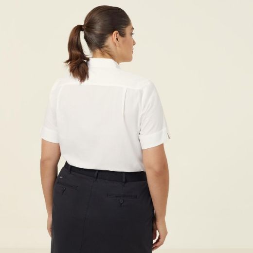 Picture of NNT Ladies Poplin Short Sleeve Shirt