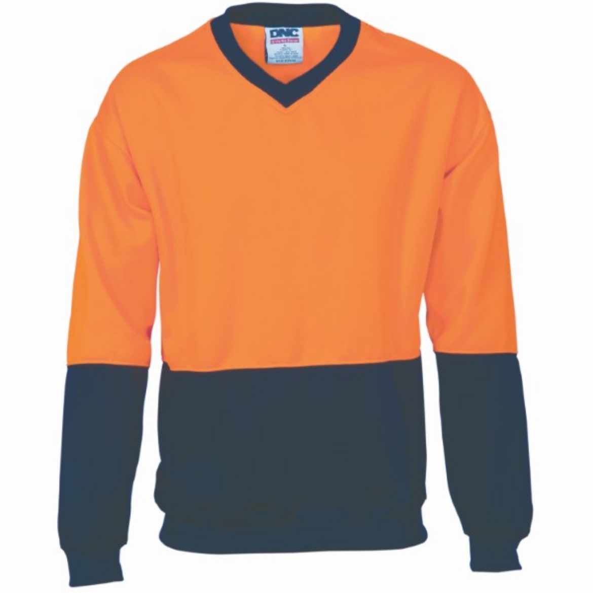 Picture of DNC Sloppy Joe V Neck Polyester Cotton 2 Tone