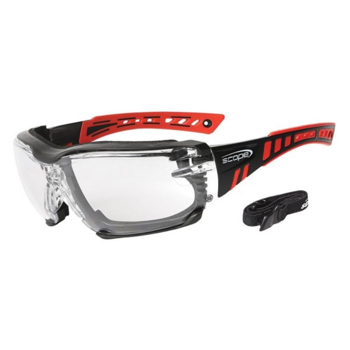 Picture of Scope Speed Pro Red/Back Frame Titanium AF/AS Clear Lens