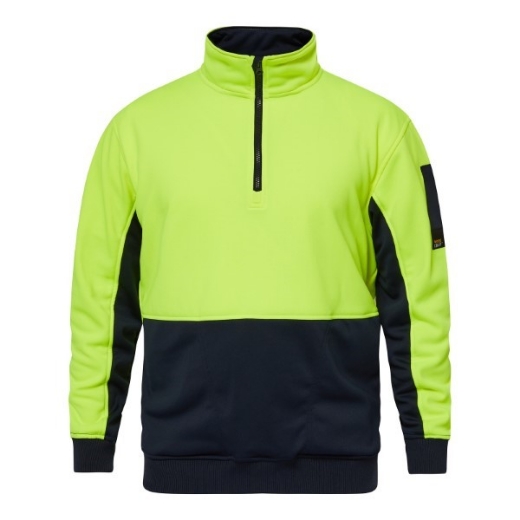 Picture of Workcraft Hi Vis Half Zip Pullover