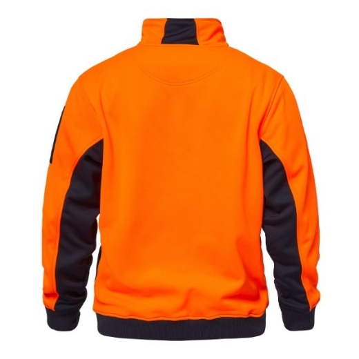 Picture of Workcraft Hi Vis Half Zip Pullover
