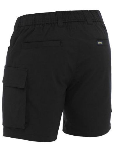 Picture of Bisley Stretch Cotton Elastic Waist Cargo Short
