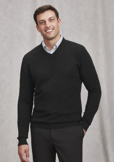 Picture of Biz Corporate Mens Osaka Pineapple Knit Jumper