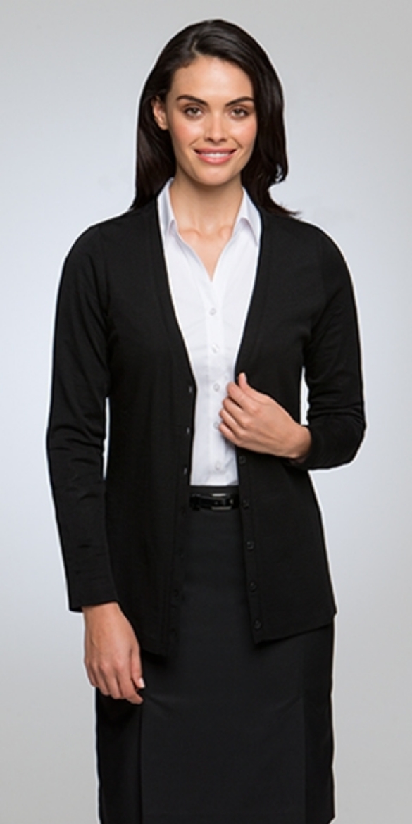 Picture of City Collection City Over Knit Ladies Cardigan 50% Merino Wool 50% Acrylic