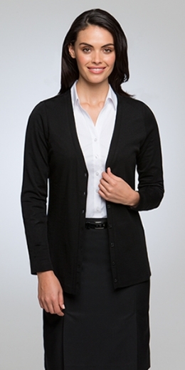 Picture of City Collection City Over Knit Ladies Cardigan 50% Merino Wool 50% Acrylic