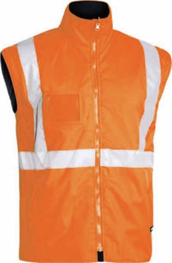 Picture of Bisley 5 in 1 Rain Jacket with H Pattern Reflective Tape