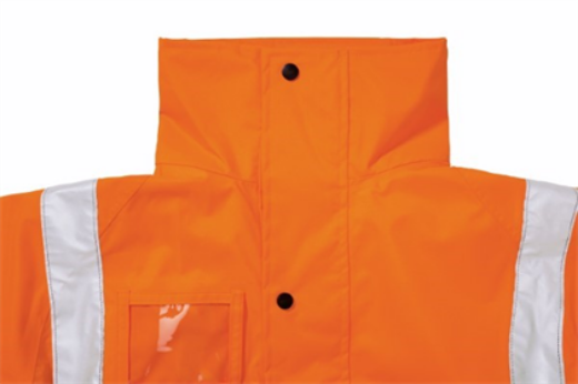 Picture of Bisley 5 in 1 Rain Jacket with H Pattern Reflective Tape