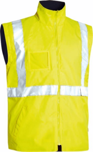 Picture of Bisley 5 in 1 Rain Jacket with H Pattern Reflective Tape