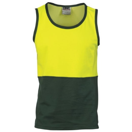 Picture of DNC Singlet Polyester Cotton Back 2 Tone