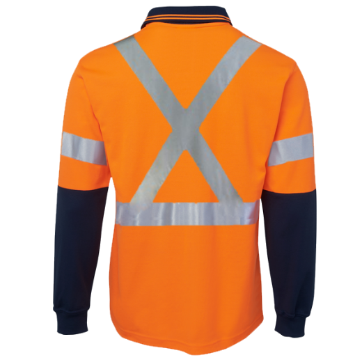 Picture of DNC Polo Shirt Cotton Jersey with Underarm Mesh Long Sleeve