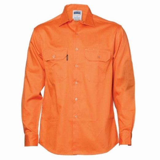 Picture of DNC Lightweight Cotton Drill Cool Breeze Work Shirt Long Sleeve (CF10010)