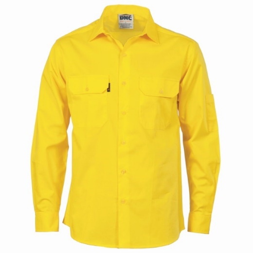 Picture of DNC Lightweight Cotton Drill Cool Breeze Work Shirt Long Sleeve (CF10010)