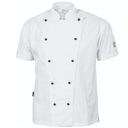 Picture of DNC Unisex 3 Way Air Flow Chef Jacket Short Sleeve