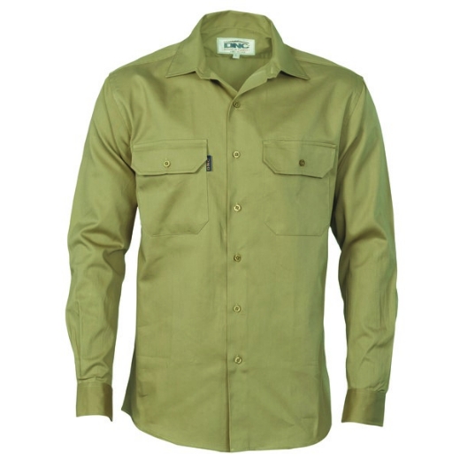 Picture of DNC Cotton Drill Shirt Long Sleeve