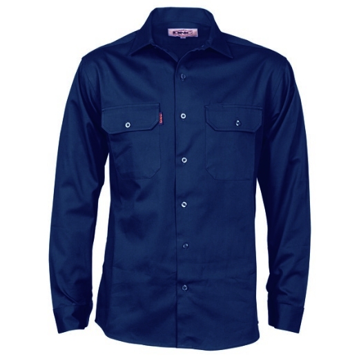 Picture of DNC Cotton Drill Shirt Long Sleeve