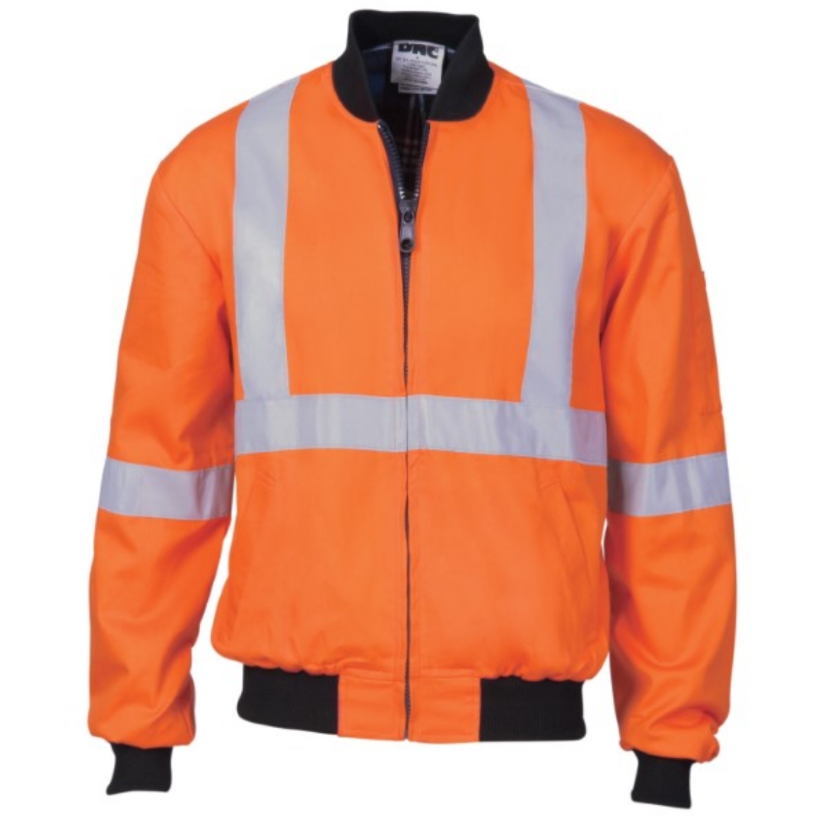 Picture of DNC Bomber Jacket Cotton Drill with X Pattern Reflective Tape