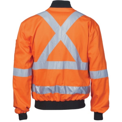 Picture of DNC Bomber Jacket Cotton Drill with X Pattern Reflective Tape