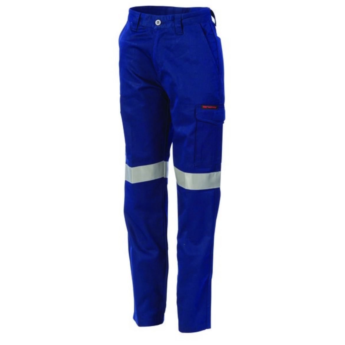Picture of DNC Ladies Digga Cool Breeze Cotton Drill Cargo Trousers with Reflective Tape