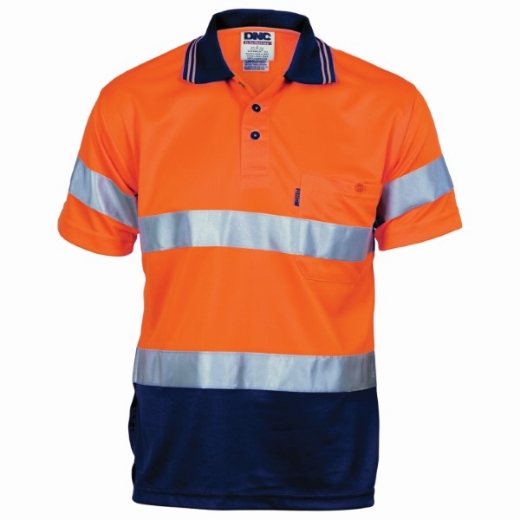 Picture of DNC Cool Breathe Polo Shirt Short Sleeve w/CSR Tape