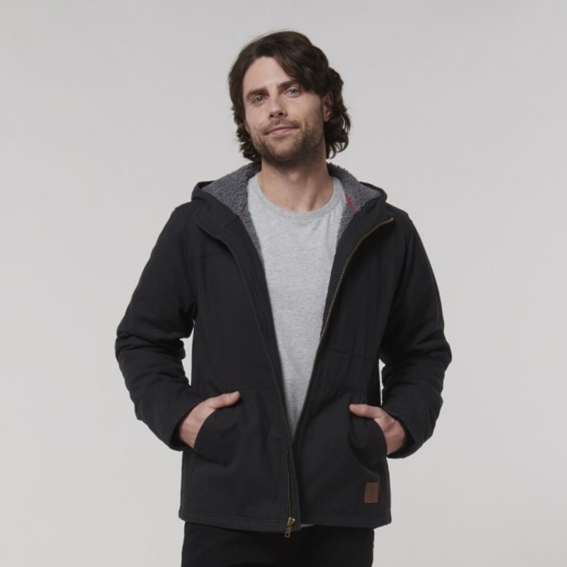 Picture of Hard Yakka Heritage Canvas Hooded Jacket